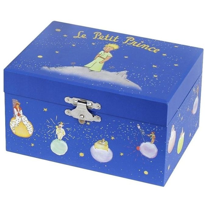 Trousselier Portagioie con Musica Piccolo Principe Blu Luce Nottura