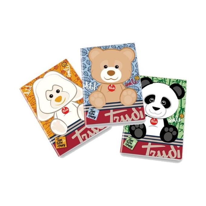 Trudi Confezione 12 Quaderno A4 Riga 5mm Assortito