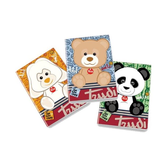 Trudi Confezione 12 Quaderno A4 Riga Q Assortito