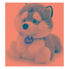 Peluche Husky Giocattolo Morbido per Neonati e Bambini Adatto per Momenti di Gioco e Coccole di Alta Qualità