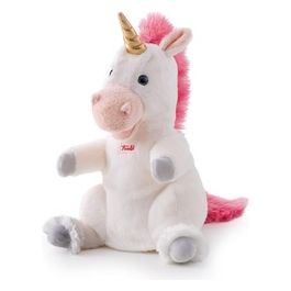 Peluche Puppets Marionetta Unicorno Bianco