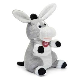 Peluche Puppets Marionetta Asino Grigio e Bianco