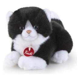 Trudino Gatto Peluche Bianco/Nero