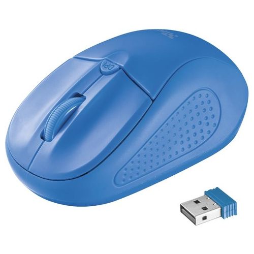 Trust 20786 Mouse Wireless Azzurro