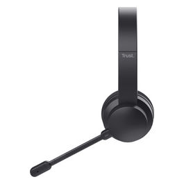 Ayda Auricolare Bluetooth Over-ear Nero con Microfono USB-C per Musica e Chiamate