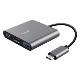 Trust Dalyx Usb 3.2 Gen 1 Type-C 5 Mbit/s Alluminio/Nero