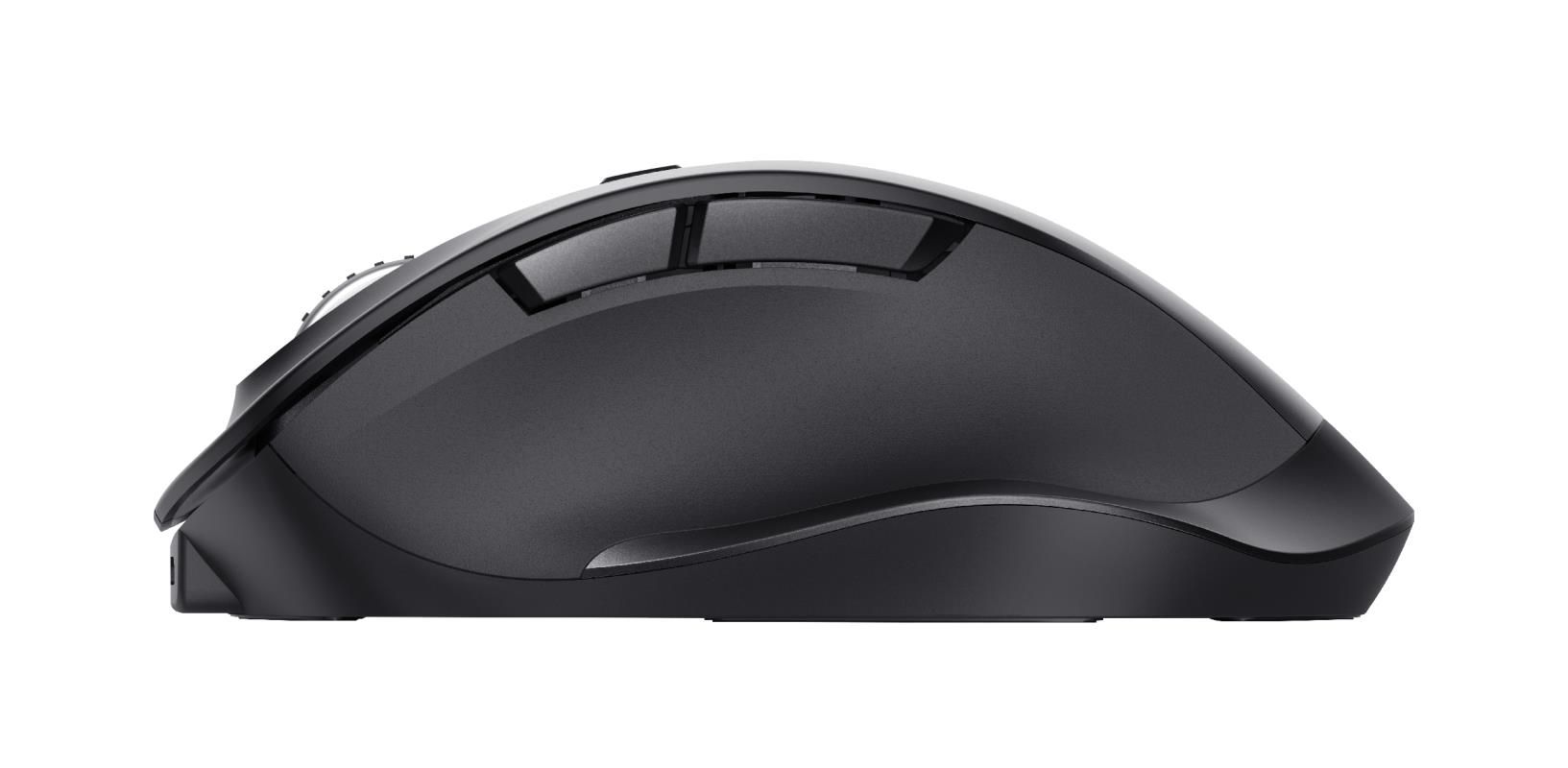 Mouse wireless - 2,4 GHz 1600 DPI ottico / ergonomico / mano destra