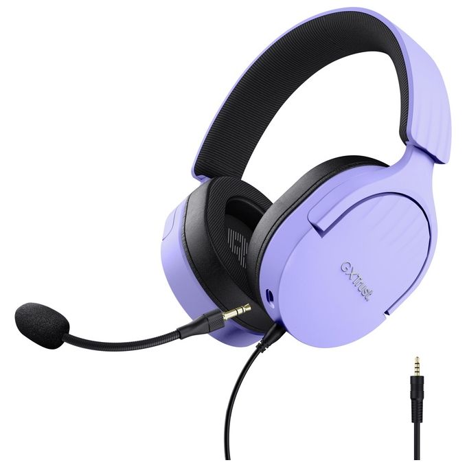 Trust Gaming GXT 489P Fayzo Cuffie Gaming per PC Purple