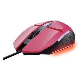 Trust GXT 109P FELOX Mouse Ambidestro USB tipo A 6400 DPI Rosa