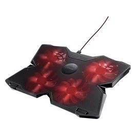 GXT 278 Base di Raffreddamento per Laptop da Gioco Ventole Illuminate a Velocità Regolabile 