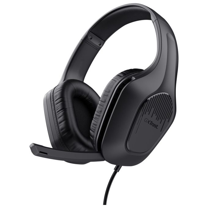 Image of Trust GXT 415 Zirox Auricolare Cablato a Padiglione da Gaming Nero