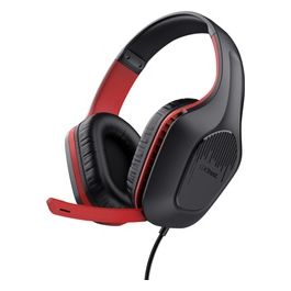 GXT 415S ZIROX Cuffie Gaming Leggere Nero/Rosso