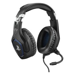 Trust GXT 488 Forze PS4 Gaming Headset Potenti Cuffie Gaming Over-Ear con Microfono Ripiegabile e Archetto Regolabile