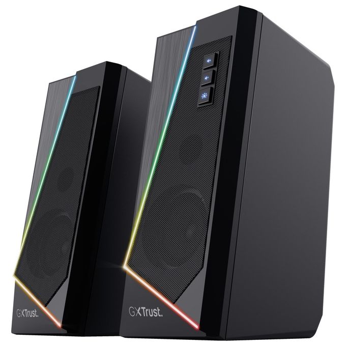 Image of Trust GXT 609 Zoxa Casse PC Gaming Nero Cablato 6W
