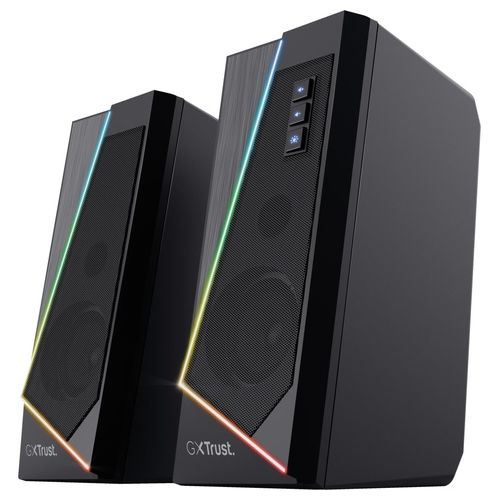 Trust GXT 609 Zoxa Casse PC Gaming Nero Cablato 6W