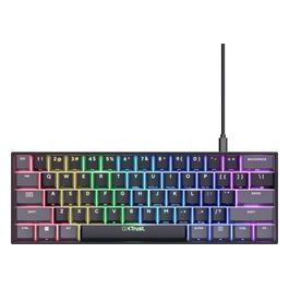 GXT 867 Acira Tastiera USB QWERTY Italiano Nero