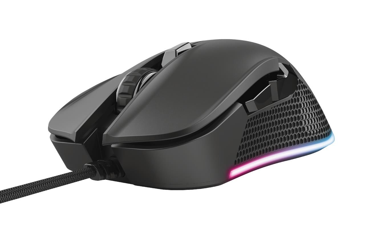 MOUSE TRUST GXT930 JACX - RGB WIRELESS GAMING 6400 DPI 6 TASTI