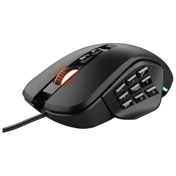 Trust GXT 970 Morfix Customisable Mouse Gaming con Illuminazione Rgb e Placche Laterali Intercambiabili