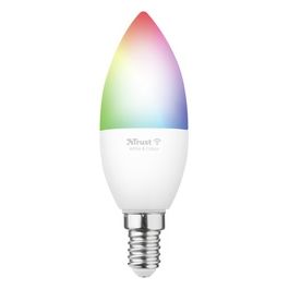 Lampadina E14 LED RGBW Wi-Fi per Illuminazione Smart per Casa e Interni con Funzioni di Regolazione e Colori Multipli