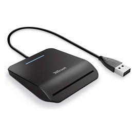 Trust, Lettore Smart Card DNI, USB-C, Nero, Compatto