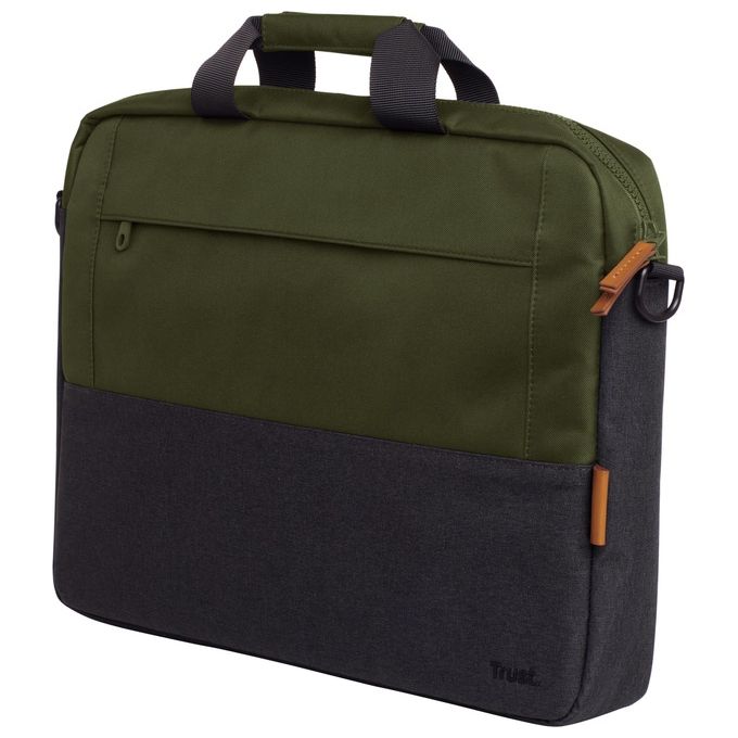 Image of Trust Lisboa Valigetta Ventiquattrore per Notebook 16'' Verde