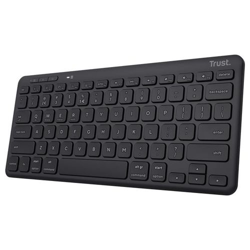 24708 Lyra Tastiera Wireless Bluetooth Multidispositivo Layout Italiano QWERTY Ricaricabile Multi-OS colore Nero
