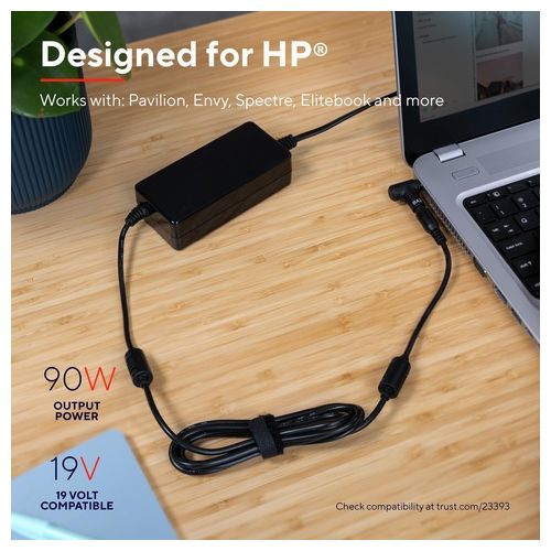 Maxo Caricabatteria per Laptop da 90W a Marca HP