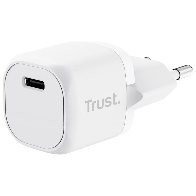 Trust Maxo Caricatore USB C Rapido 20W PD Bianco