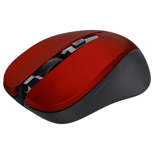 Trust Mydo Silent Click Mouse Ambidestro RF Wireless Ottico 1800 DPI Rosso