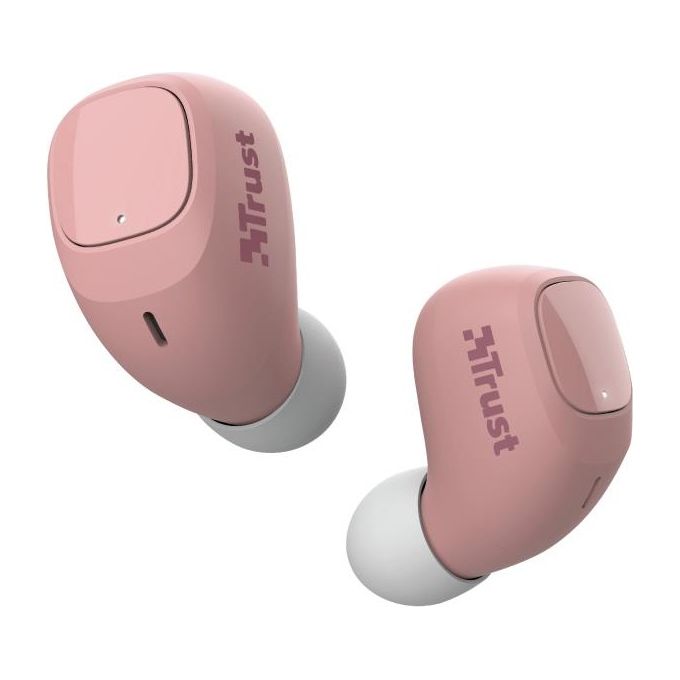 Trust Nika Compact Auricolari Bluetooth Rosa