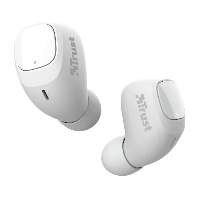Trust Nika Compact Auricolari Bluetooth Bianco