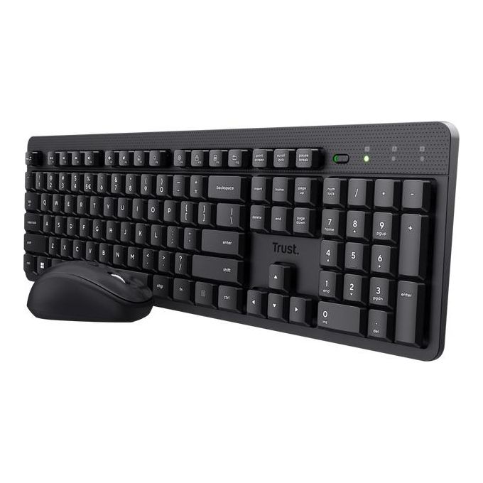 Trust Ody II Tastiera Mouse Incluso QWERTY Italiano Nero