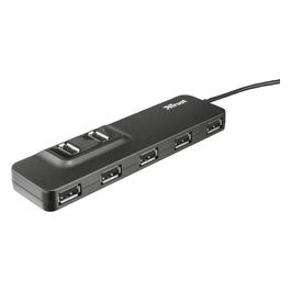 Trust Oila Hub a 7 Porte Usb 2.0 Nero