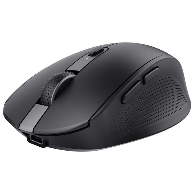 Trust Ozaa Mouse Mano Destra RF senza Fili  Bluetooth Ottico 3200 DPI