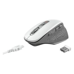 Trust Ozaa Mouse Mano Destra RF Wireless Ottico 2400 DPI Bianco