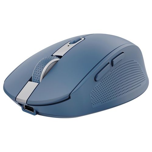 Trust Ozaa Mouse Mano Destra RF senza Fili  Bluetooth Ottico 3200 DPI Blu