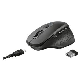 Trust Ozaa Mouse Rf Wireless Ottico 2400 Dpi Mano Destra Nero