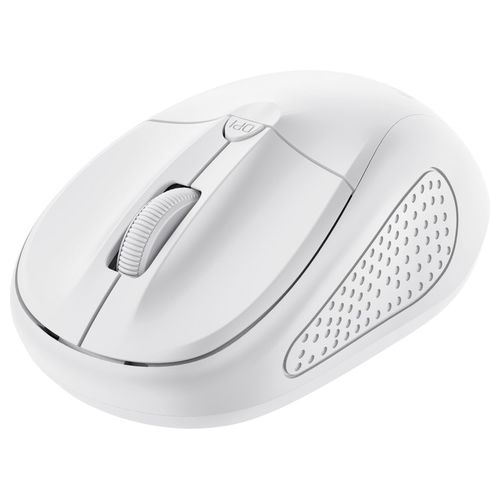 Trust Primo Wireless Mouse Bianco Opaco