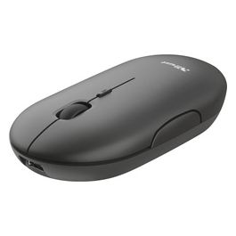 Trust Puck Mouse Ambidestro Wireless A Rf + Bluetooth Ottico 1600 Dpi