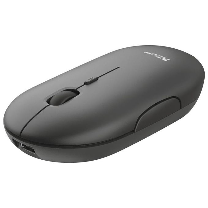 Image of Trust Puck Mouse Ambidestro Wireless A Rf + Bluetooth Ottico 1600 Dpi