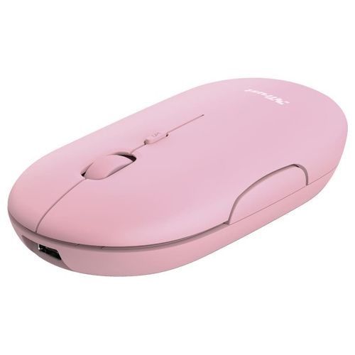 Trust Puck Mouse Wireless a RF + Bluetooth Ottico 1600 DPI