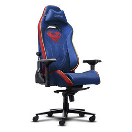 Trust, Sedia Gaming GXT 721SM Ruya Pro Superman, Universale Blu e Rosso