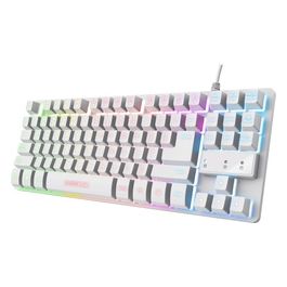 Trust Tastiera Computer GXT 833W Thado TKL White