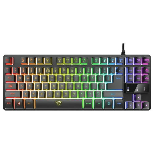 Trust, Tastiera Gaming GXT833 Thado TKL, Layout Italiano, Nero