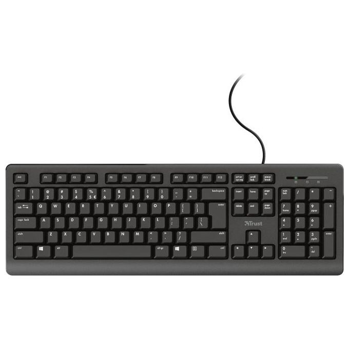 Trust Tk-150 Silent Keyboard Tastiera per Pc