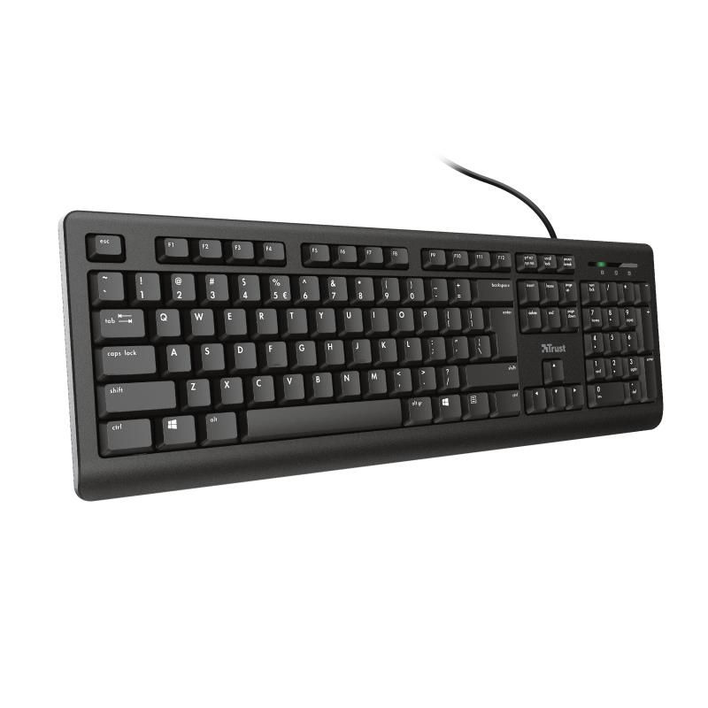 Trust Tk-150 Silent Keyboard Tastiera per Pc