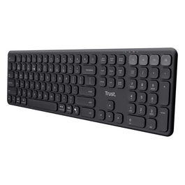 Vaiya 25633 Tastiera Universale Full-size Wireless Bluetooth USB Italiano Nero