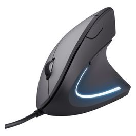 Trust Verto Mouse Ergonomico Usb Ottico 1600 DPI Mano Destra