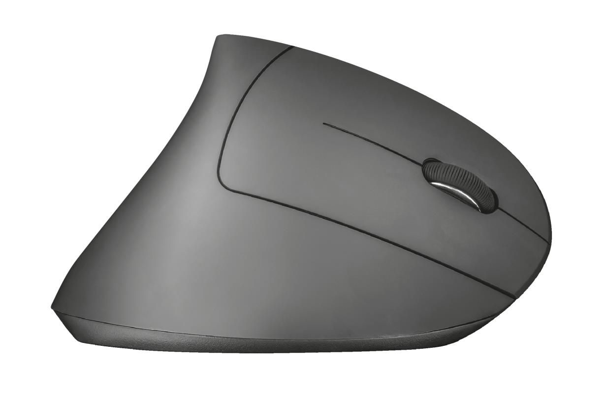 Trust Mouse Verticale Ergonomico Wireless Ottico 6 Tasti + Rotella USB -  22879 Verto