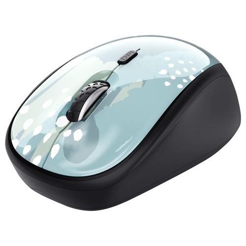 Trust Yvi Mouse Mano Destra RF Wireless Ottico 1600 DPI Blu